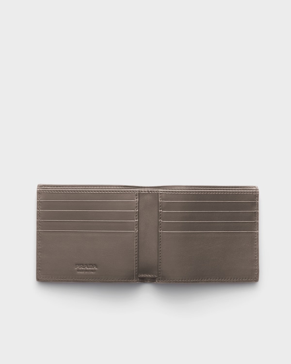 Leather wallet - Bamboo Gray Leather wallet - Bamboo Gray