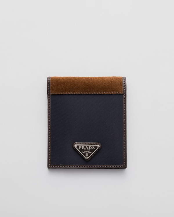 ブラック サフィアーノタブ 財布 | PRADA
