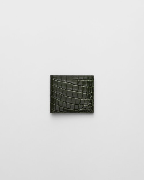 gucci crocodile wallet
