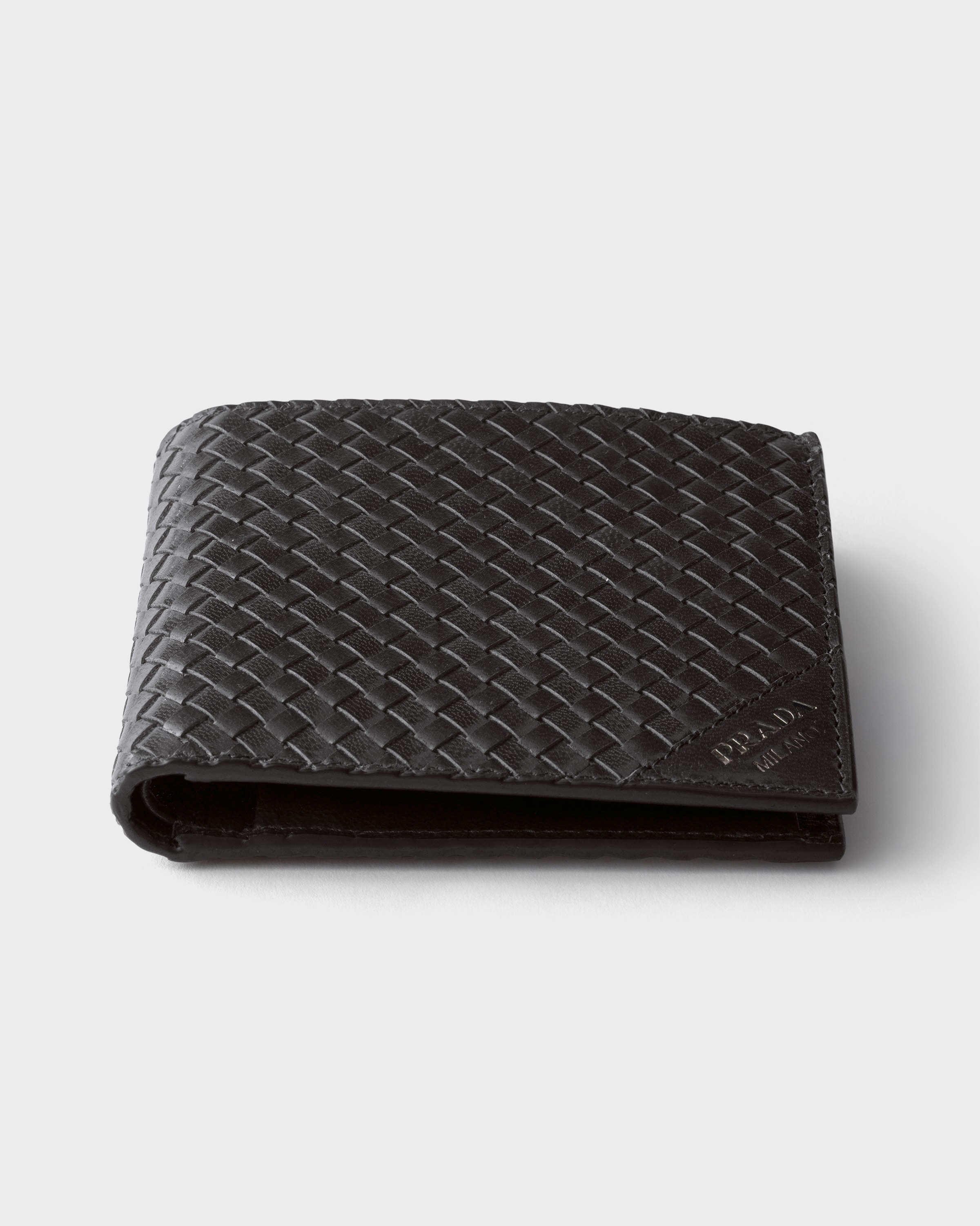 PRADA ブラック レザー 小銭入れ ブラック レザー 小銭入れ付 財布 | PRADA - 日本