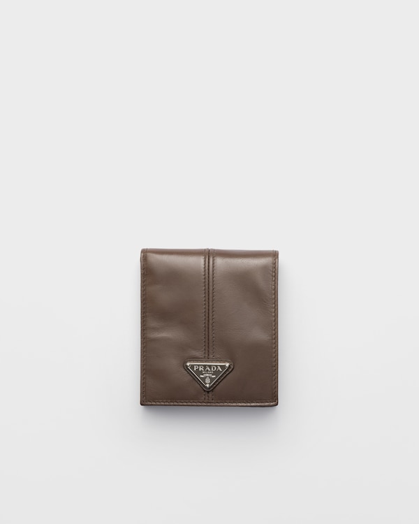 Leather wallet with coin purse - Clay Grey Leather wallet with coin purse - Clay Grey