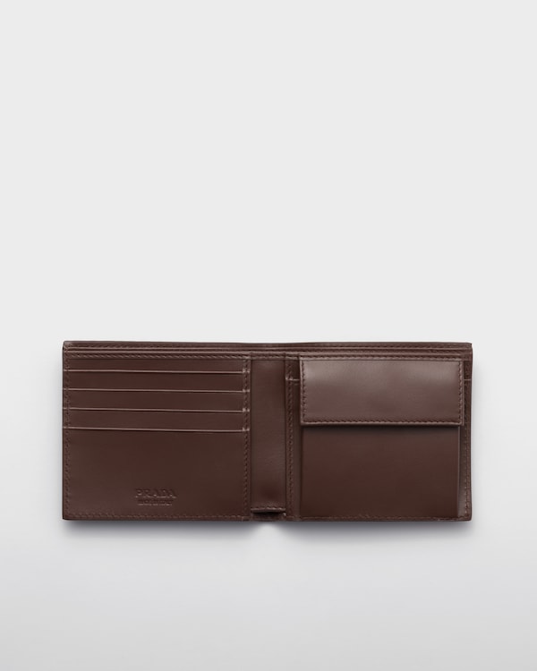 Leather wallet with coin purse - Sienna Leather wallet with coin purse - Sienna
