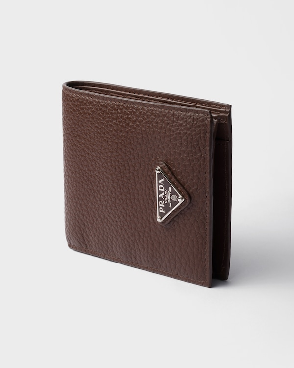 Leather wallet with coin purse - Sienna Leather wallet with coin purse - Sienna