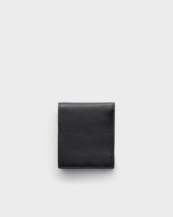 レザー 財布 - ブラック レザー 財布 - ブラック