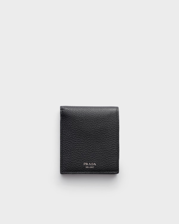 レザー 財布 - ブラック レザー 財布 - ブラック