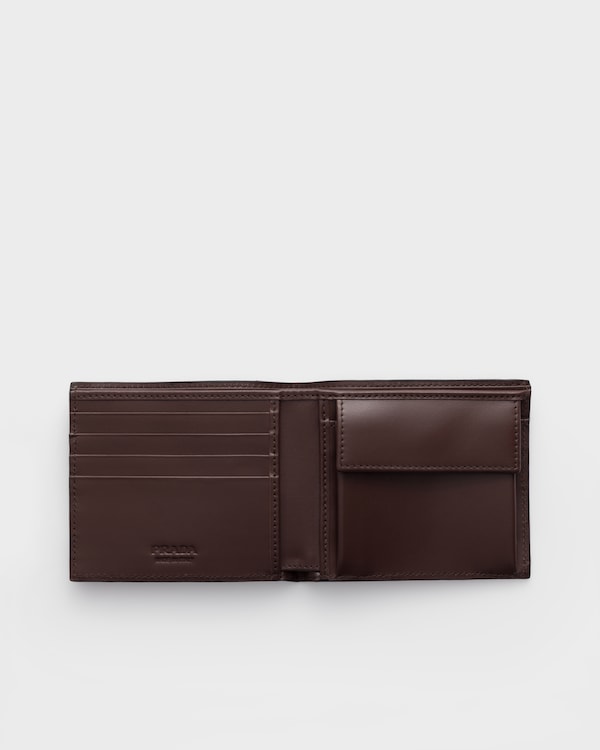 レザー 財布 - Brown レザー 財布 - Brown