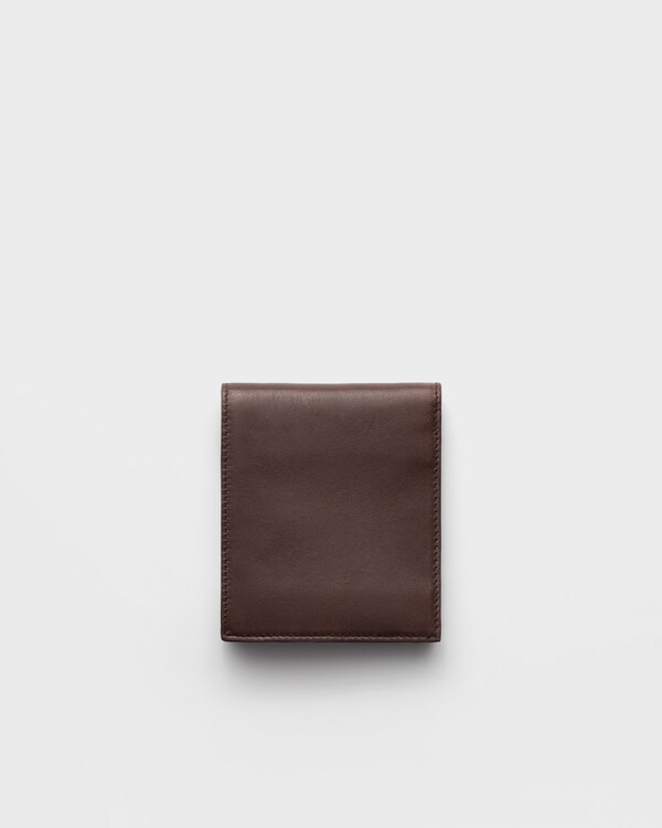 ナッパレザー 財布 - シエナブラウン ナッパレザー 財布 - シエナブラウン