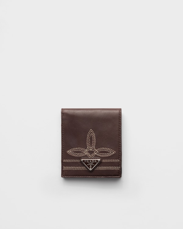 ナッパレザー 財布 - シエナブラウン ナッパレザー 財布 - シエナブラウン