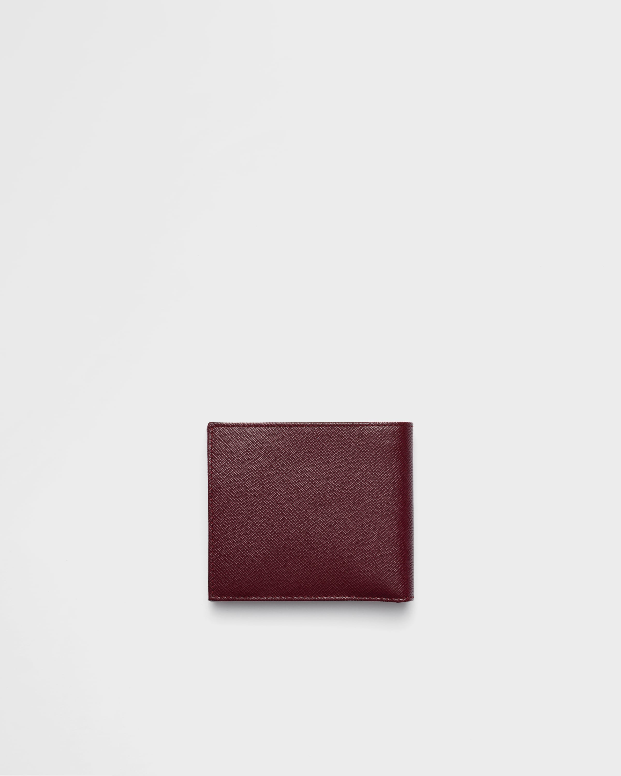 ボルドー コインパース付きサフィアーノレザーウォレット | PRADA