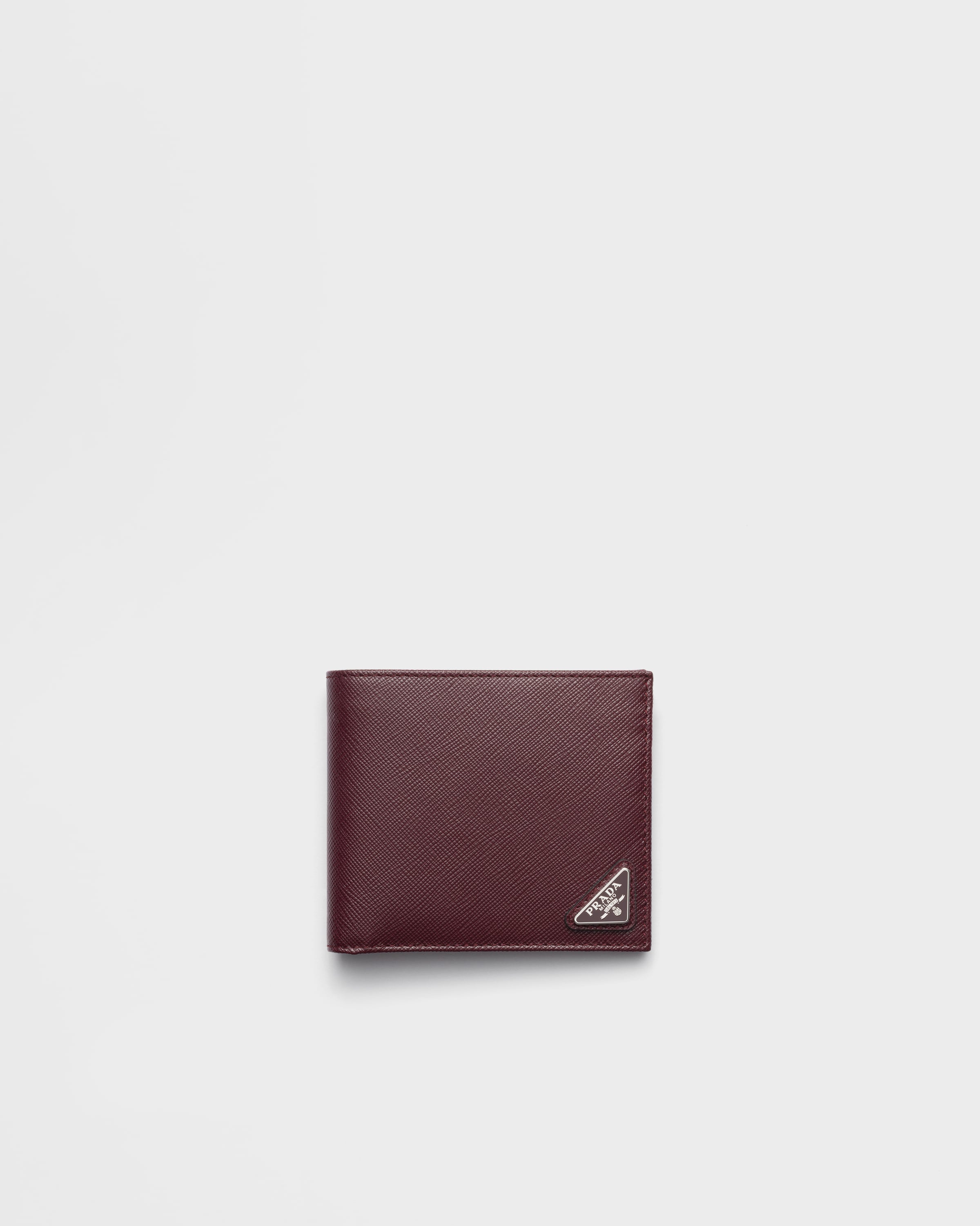 ボルドー コインパース付きサフィアーノレザーウォレット | PRADA