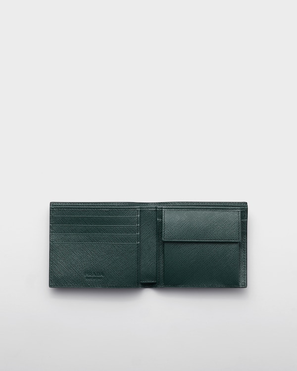 Saffiano Leather Wallet with coin purse Saffiano Leather Wallet with coin purse