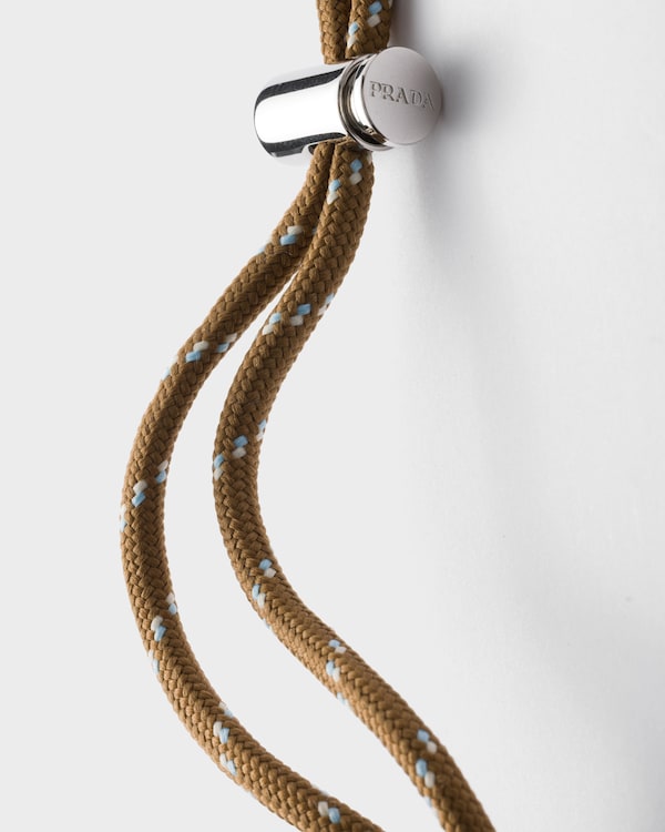 Prada Speedrock Re-Nylon and leather card holder with strap Prada Speedrock Re-Nylon and leather card holder with strap