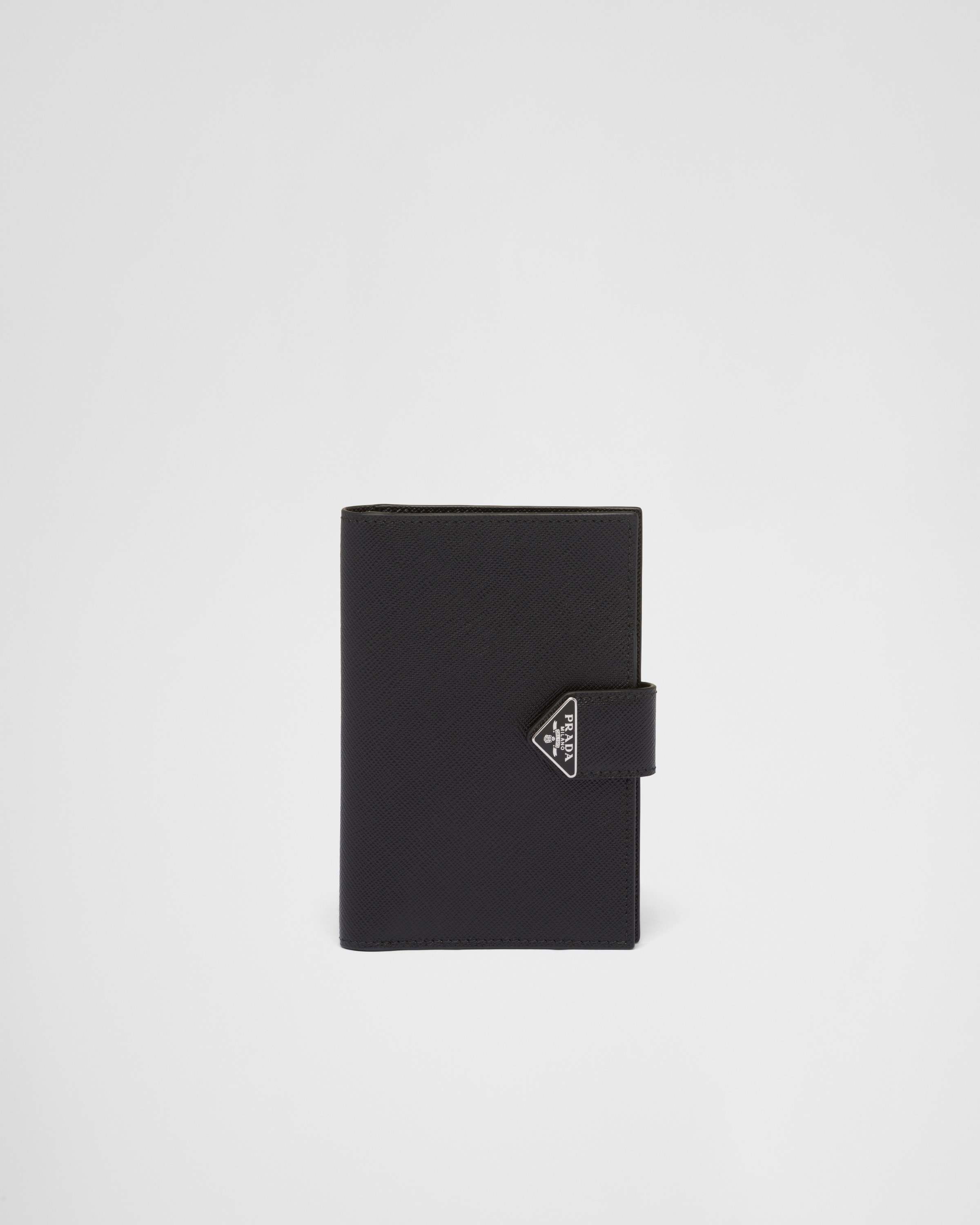 Prada - Black Saffiano Sport Passport Holder