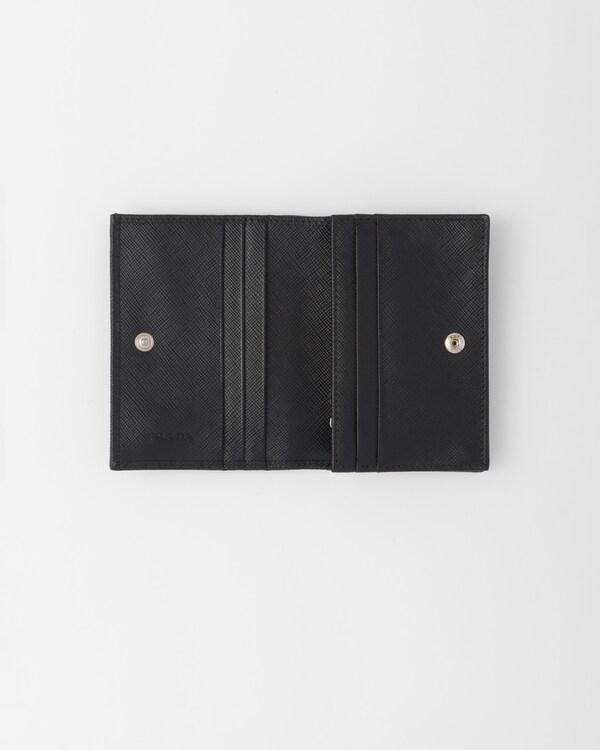 Petit portefeuille en cuir Saffiano Petit portefeuille en cuir Saffiano