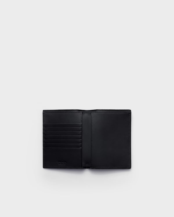 パイソンレザー財布 - ブラック パイソンレザー財布 - ブラック