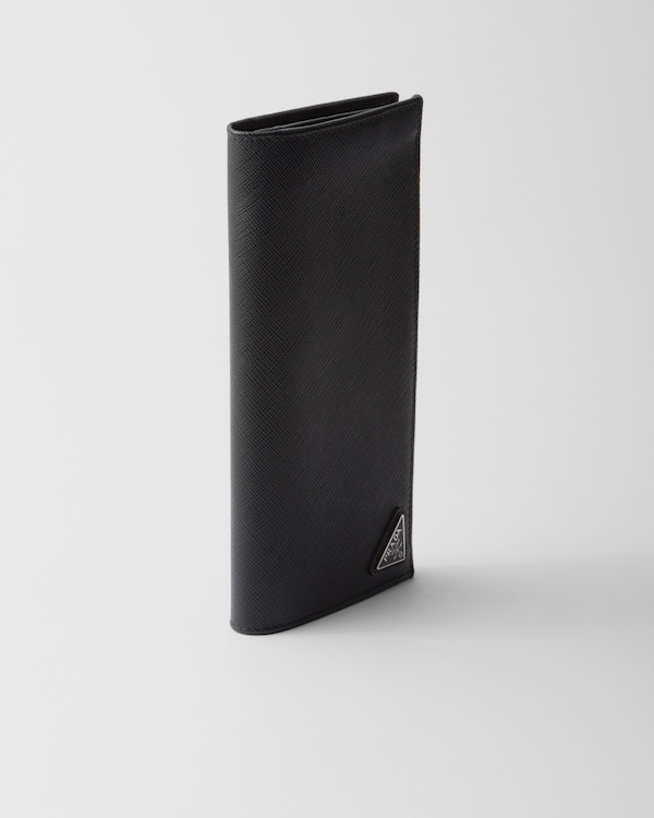 Saffiano Leather Wallet - Black Saffiano Leather Wallet - Black