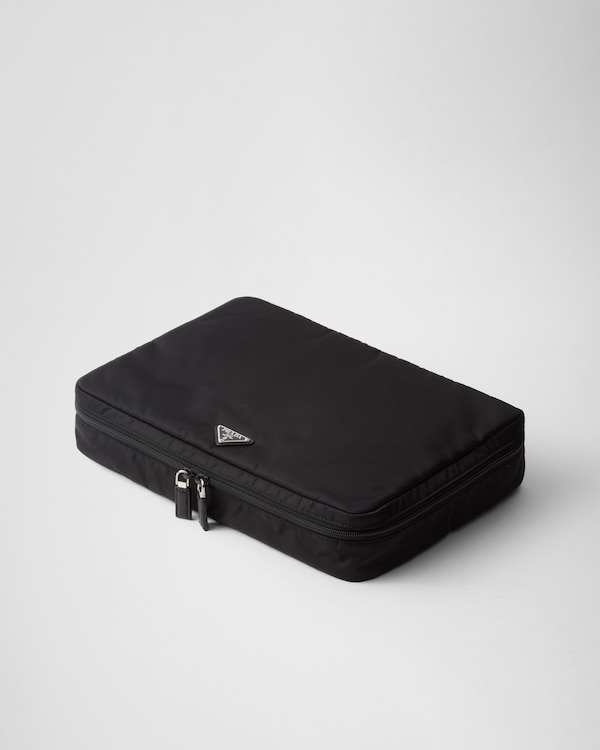 Large Re-Nylon zipper pouch Large Re-Nylon zipper pouch