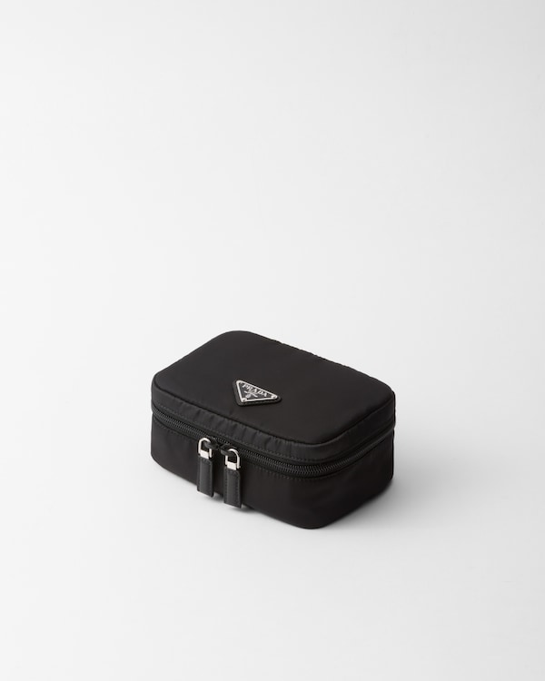 Small Re-Nylon zipper pouch Small Re-Nylon zipper pouch