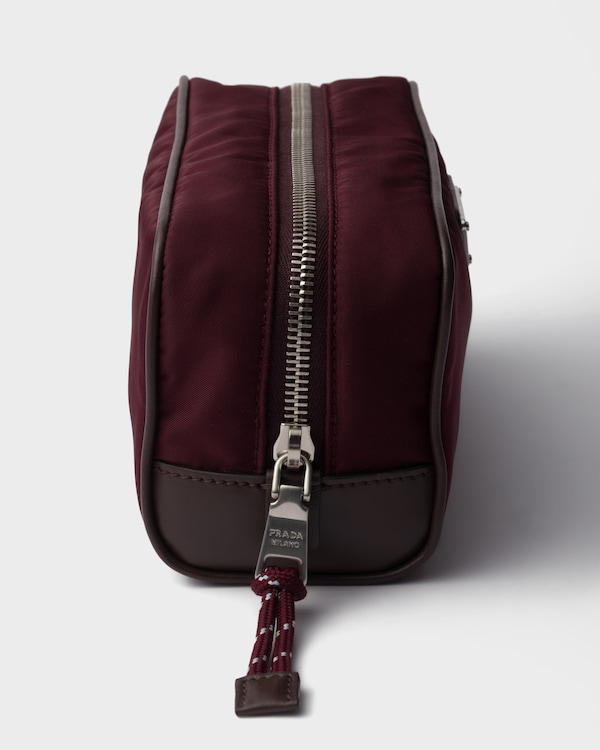 Prada Speedrock Re-Nylon and leather pouch Prada Speedrock Re-Nylon and leather pouch
