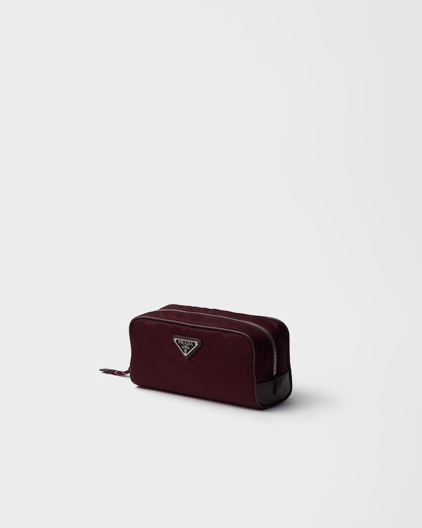 Prada Speedrock Re-Nylon and leather pouch Prada Speedrock Re-Nylon and leather pouch