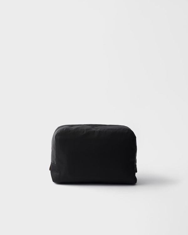 Pouch aus Re-Nylon - Schwarz/Verbrannt Pouch aus Re-Nylon - Schwarz/Verbrannt