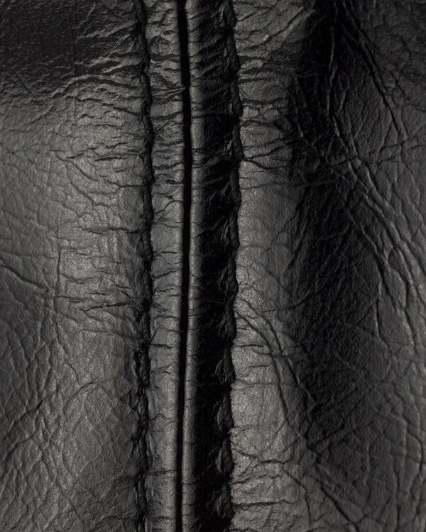 Leather pouch - Black Leather pouch - Black