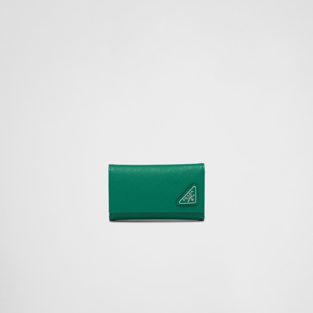 Prada Saffiano leather key case 1