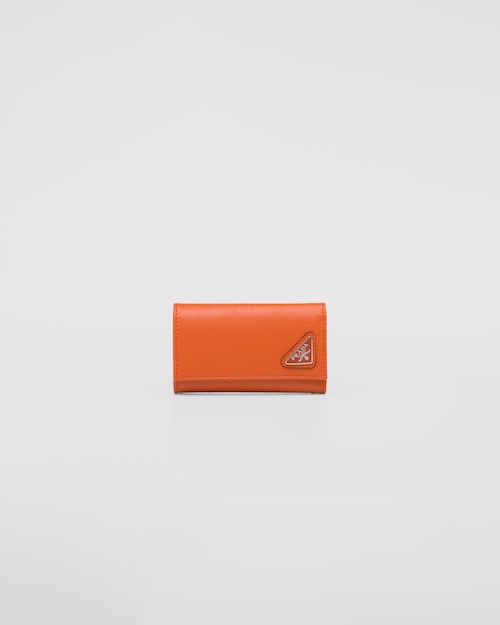 Prada Saffiano leather key case 1