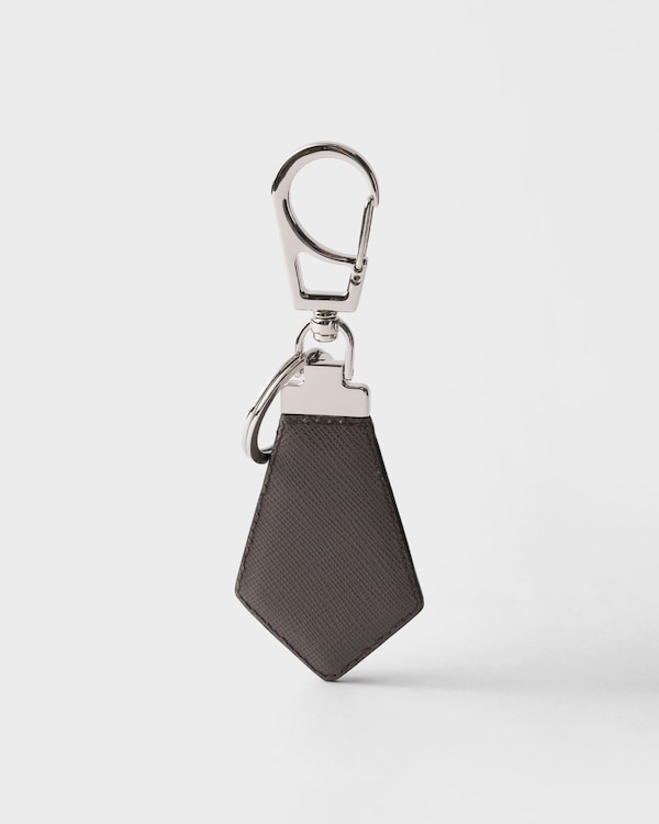 Saffiano leather keychain Saffiano leather keychain