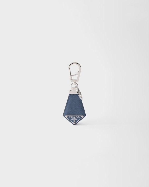 사피아노 가죽 키링 - 애비에이션 블루 사피아노 가죽 키링 - 애비에이션 블루