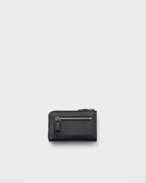 Saffiano皮革钥匙包 - 黑色 Saffiano皮革钥匙包 - 黑色