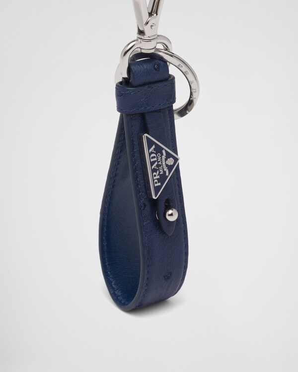 سلسلة مفاتيح من جلد النعام - فطر البوليت سلسلة مفاتيح من جلد النعام - فطر البوليت