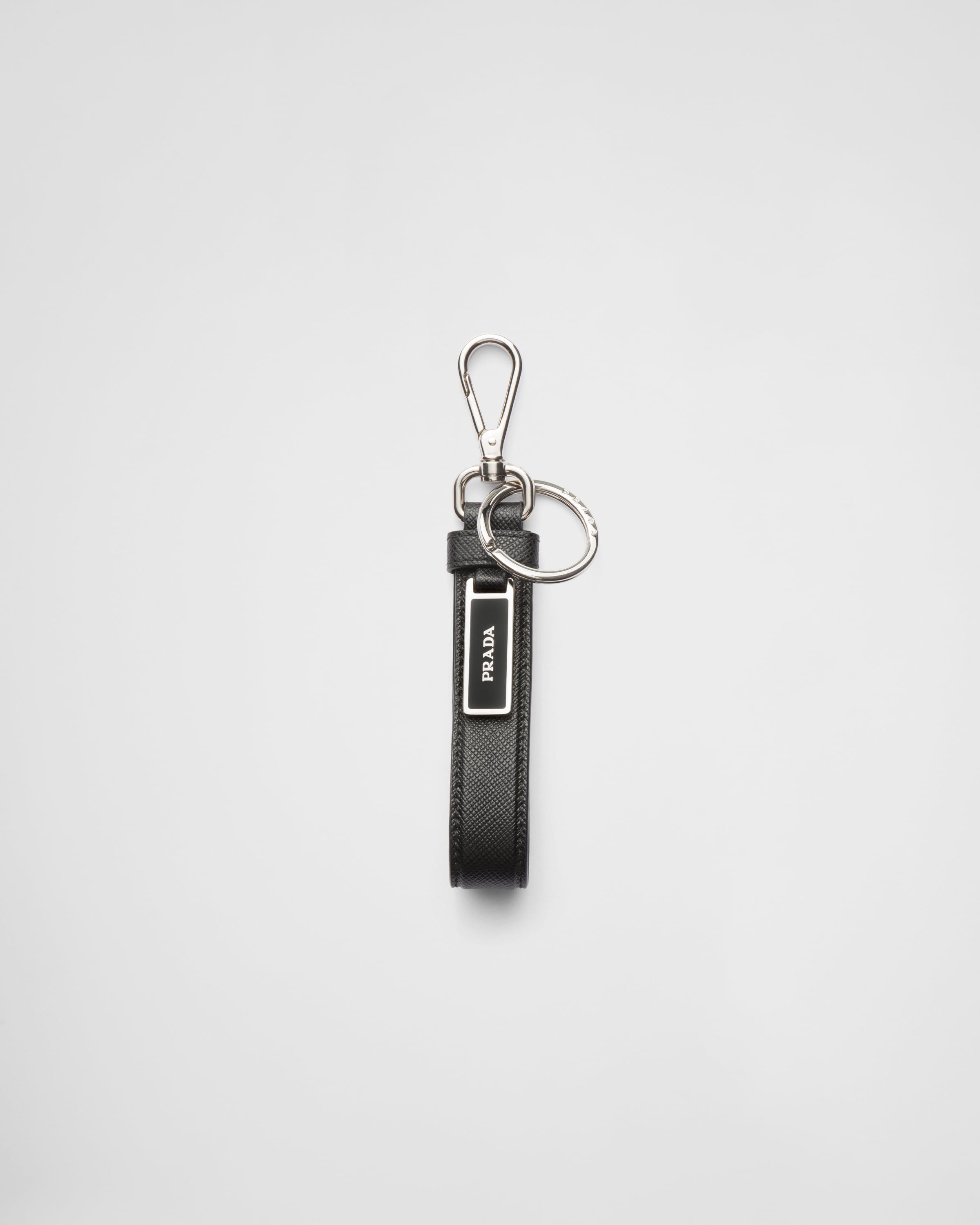 Prada keychain mens 2025