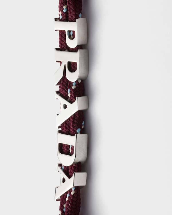 Prada Speedrock cord key ring Prada Speedrock cord key ring