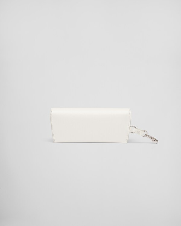 Saffiano leather eyeglasses case Saffiano leather eyeglasses case