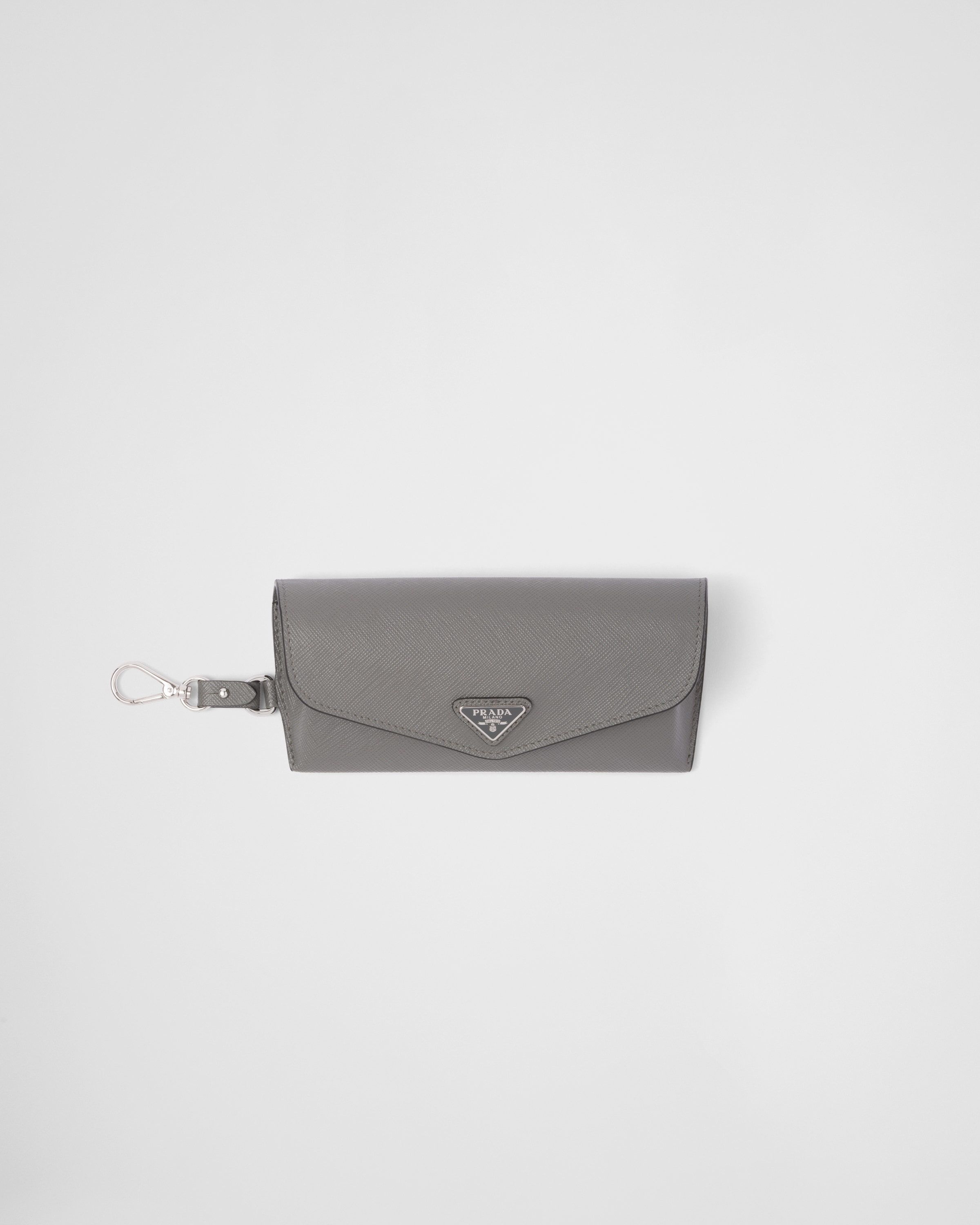 【日本入手困難】Saffiano leather eyeglasses case Black Saffiano leather eyeglasses case | PRADA