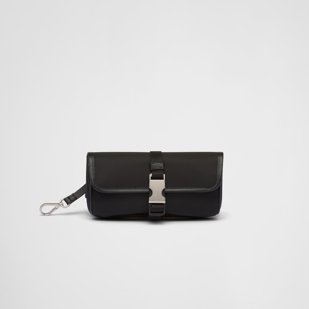 Prada Re-Nylon and Saffiano glasses case 1