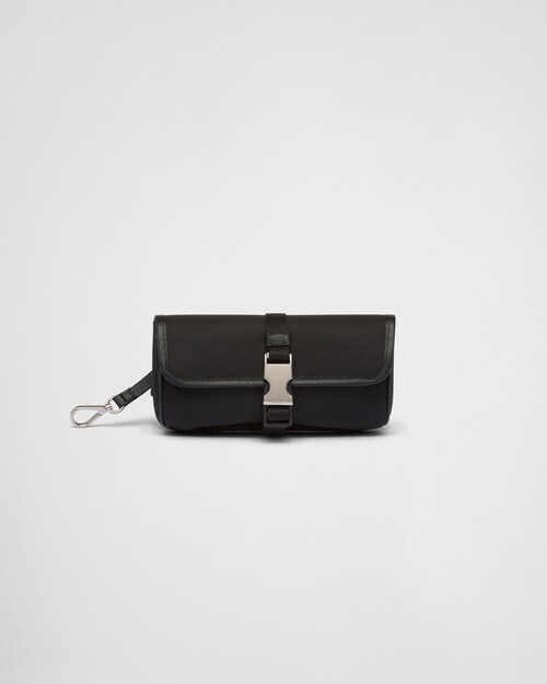 Prada Re-Nylon and Saffiano glasses case 1