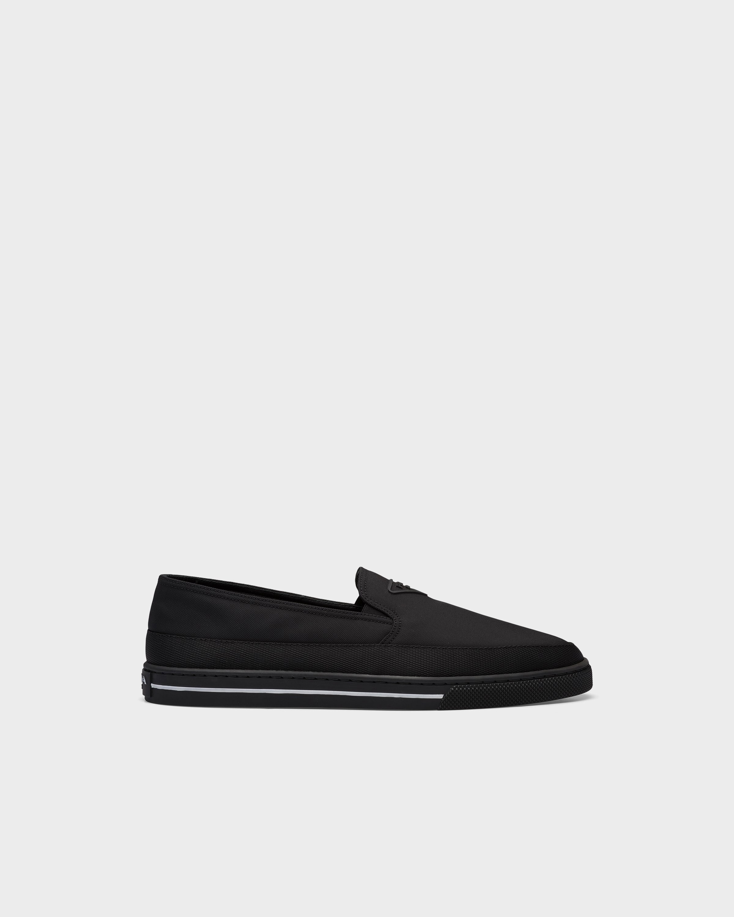 Prada Re-nylon Slip-on Sneakers In Animal Print