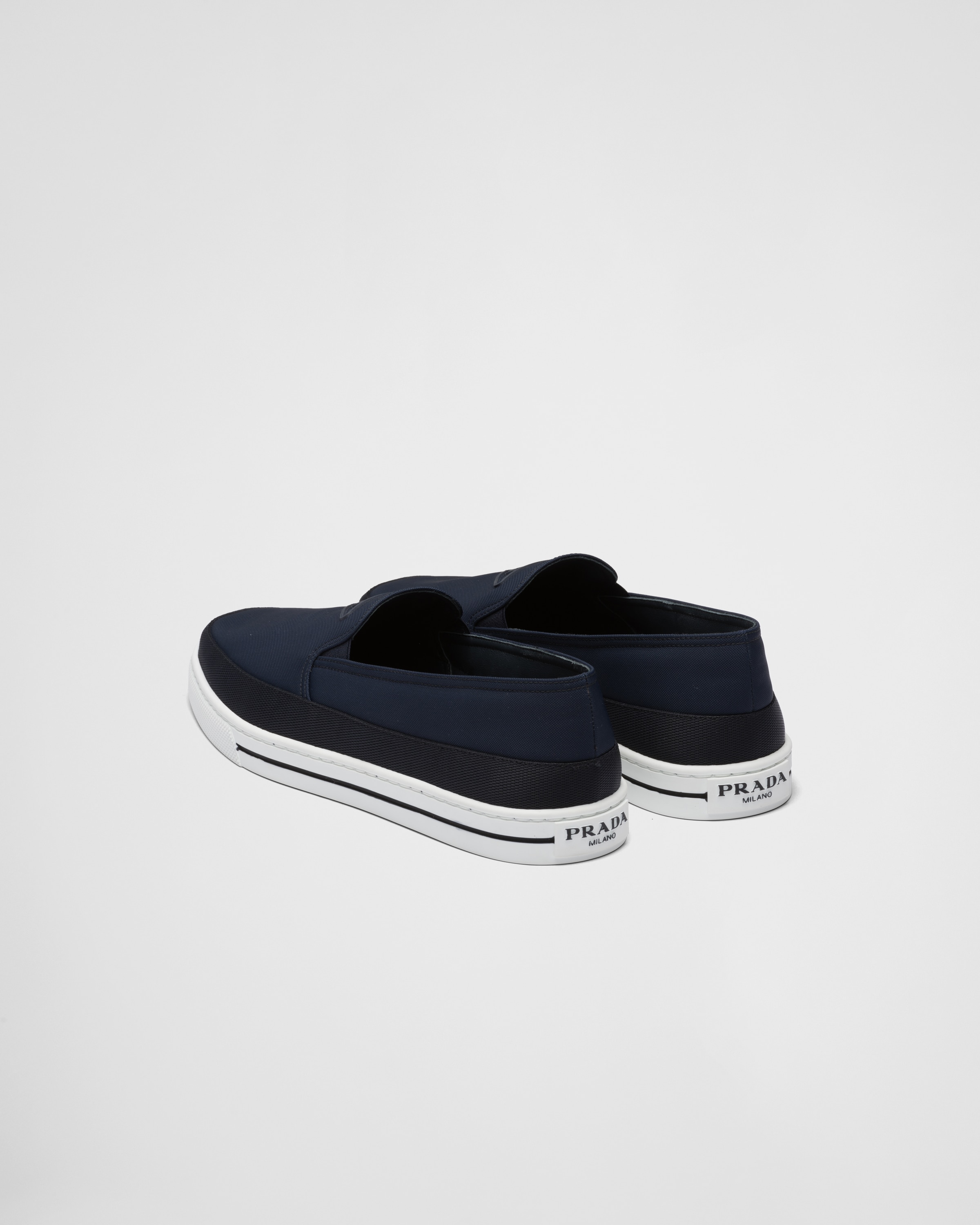 Prada knit slip new arrivals on sneakers