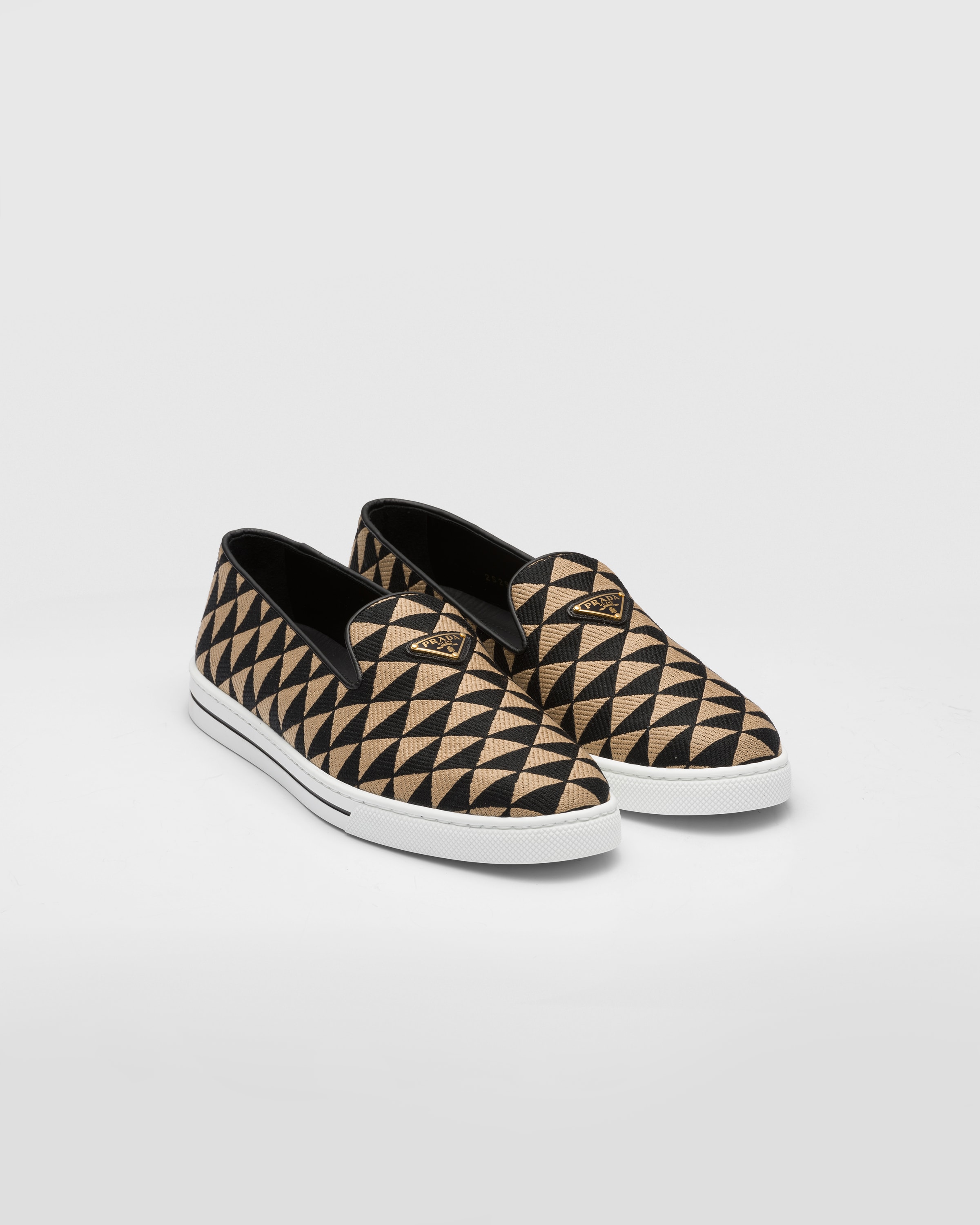 Prada slip on hot sale
