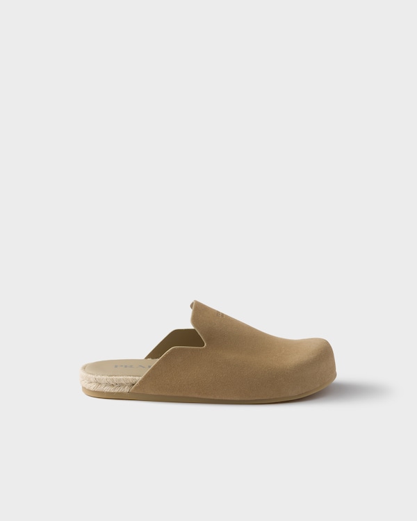Suede mules - Ecru Suede mules - Ecru