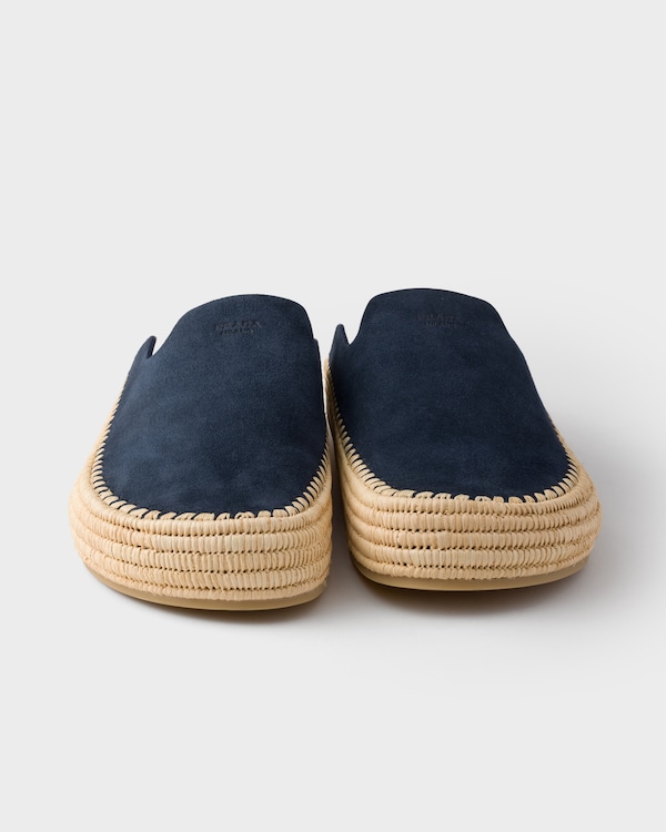 Suede mules - Ultramarine Suede mules - Ultramarine