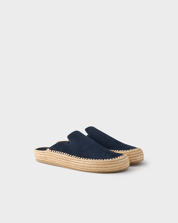 Suede mules - Ultramarine Suede mules - Ultramarine