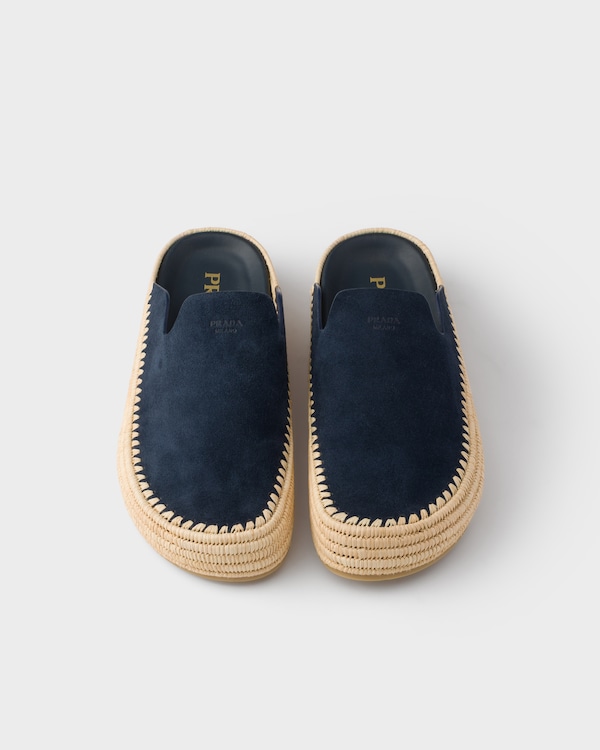 Suede mules - Ultramarine Suede mules - Ultramarine