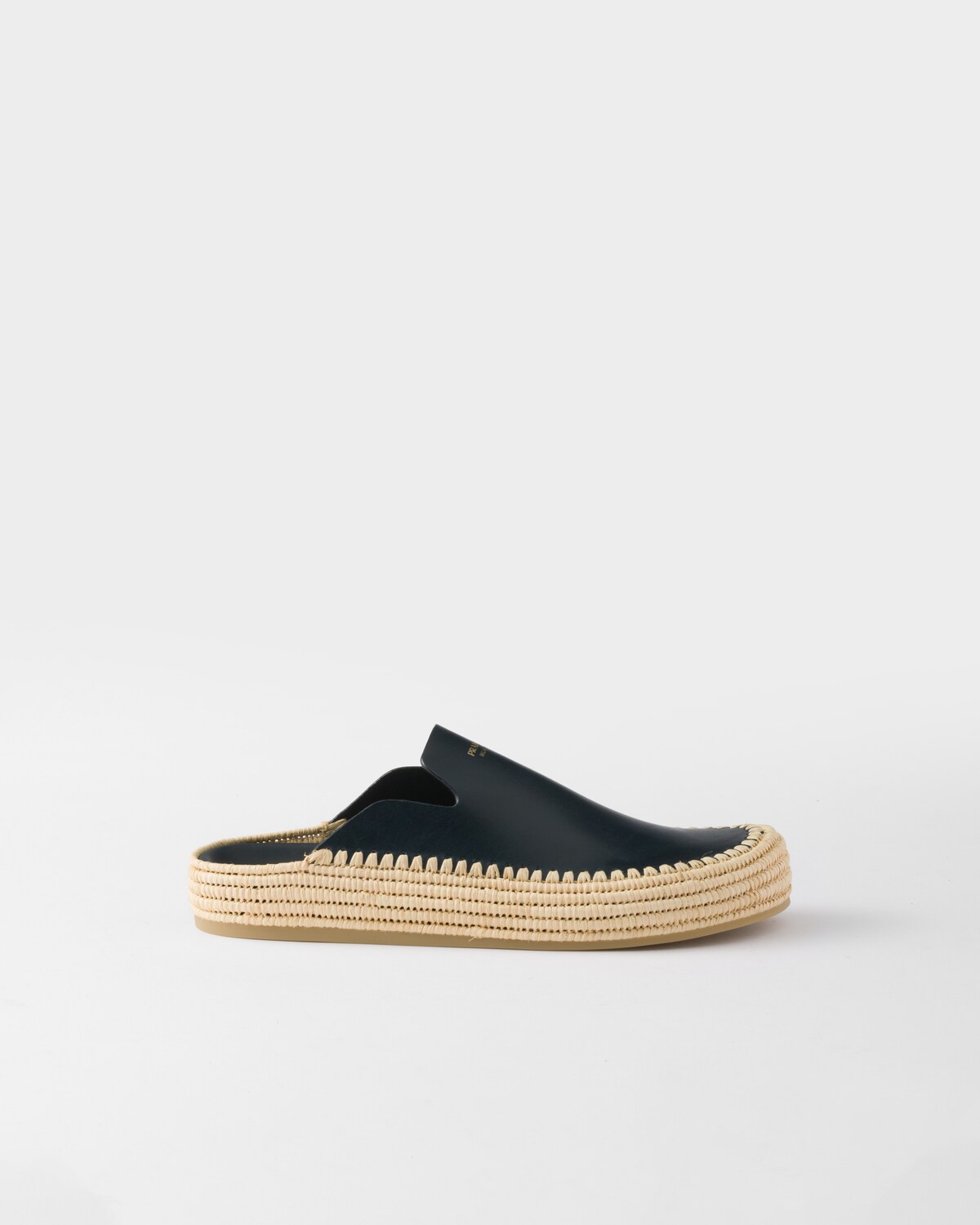 PRA SOFT PADDED NAPPA SHEARLING MULES LIME LAMBSKIN
