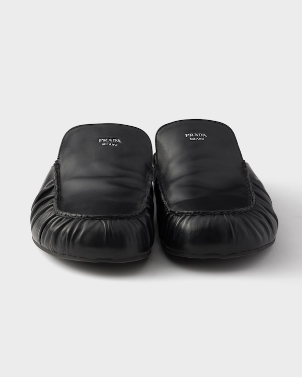 Leather mules - Black Leather mules - Black