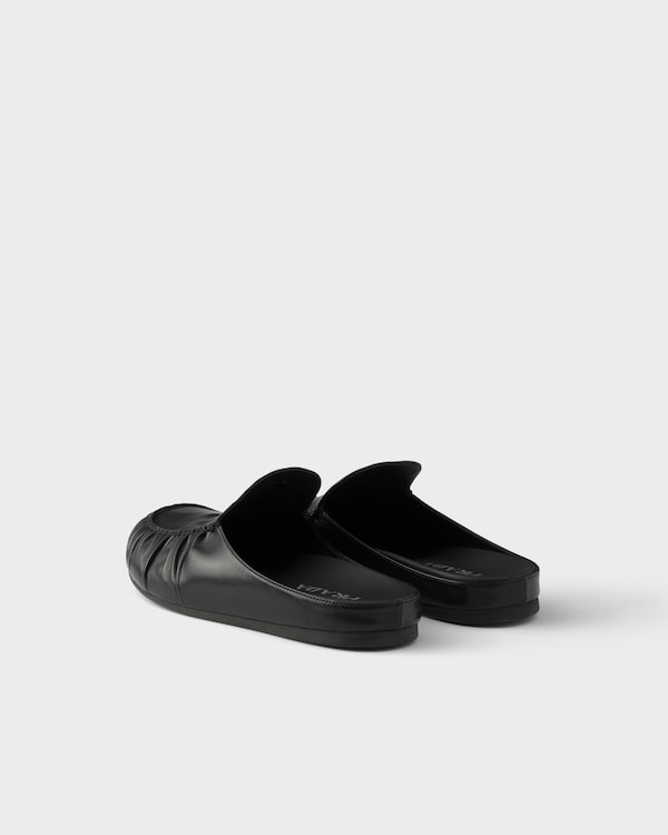 Leather mules - Black Leather mules - Black