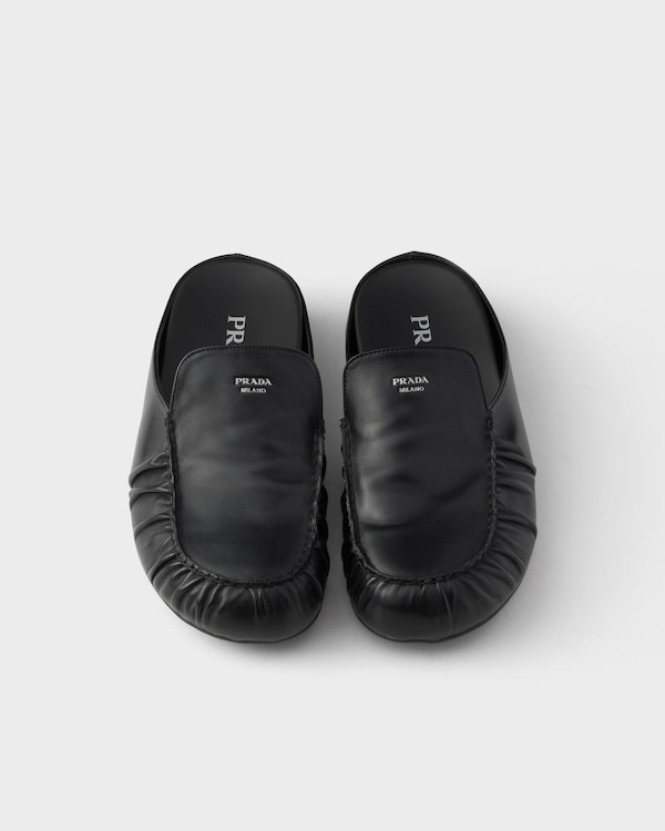 Leather mules - Black Leather mules - Black