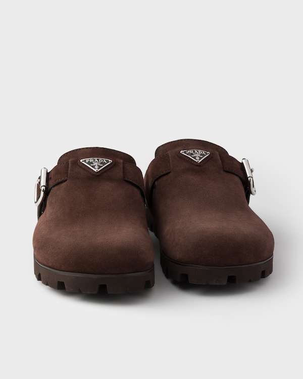 Suede mules - Dark Brown Suede mules - Dark Brown